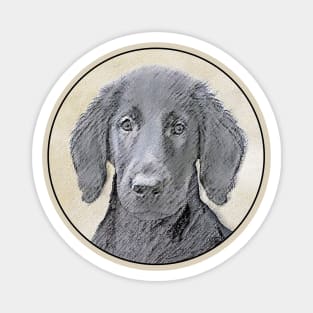 Flat-Coated Retriever Magnet